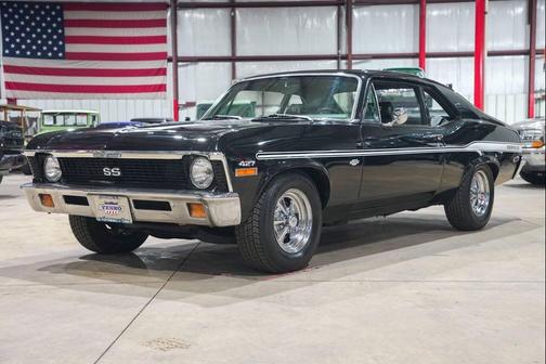 Black 1972 Chevrolet Nova Base