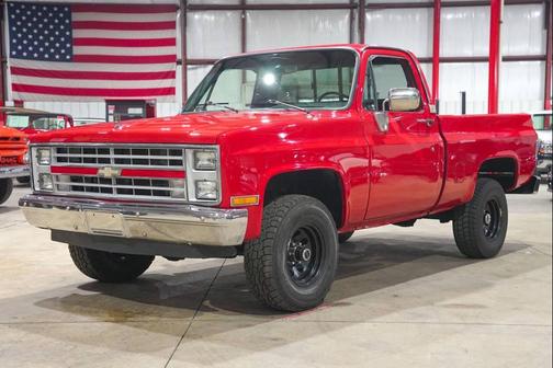 Red 1986 Chevrolet Pickup Truck Base