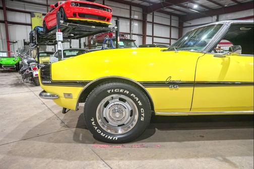 Yellow 1968 Chevrolet Camaro SS