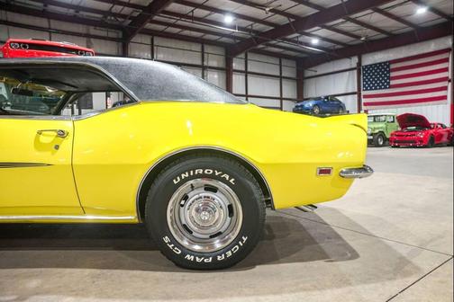 Yellow 1968 Chevrolet Camaro SS
