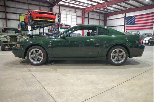 Green 2001 Ford Mustang GT