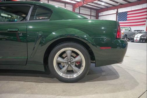 Green 2001 Ford Mustang GT