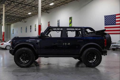 Antimatter Blue Metallic 2021 Ford Bronco Big Bend