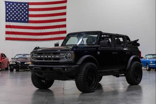 Antimatter Blue Metallic 2021 Ford Bronco Big Bend