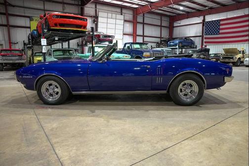 Blue 1968 Pontiac Firebird