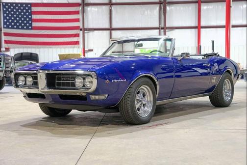 Blue 1968 Pontiac Firebird