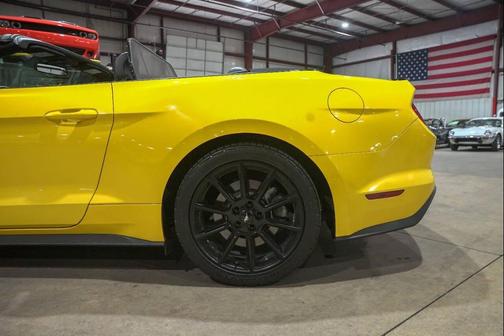 Yellow 2016 Ford Mustang GT Premium