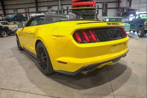 Yellow 2016 Ford Mustang GT Premium