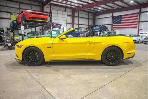 Yellow 2016 Ford Mustang GT Premium