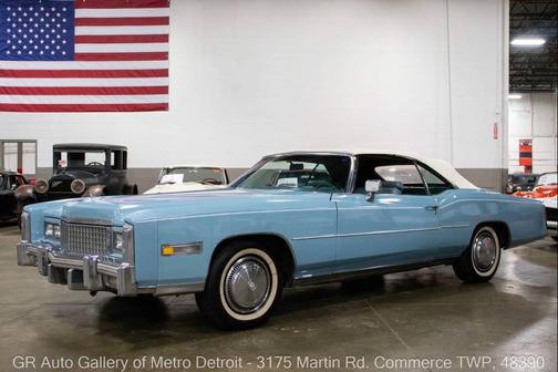 Robin Egg Blue 1975 Cadillac Eldorado