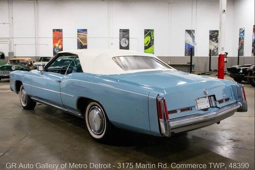 Robin Egg Blue 1975 Cadillac Eldorado