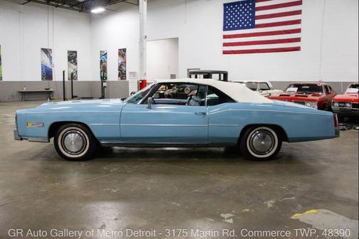 Robin Egg Blue 1975 Cadillac Eldorado