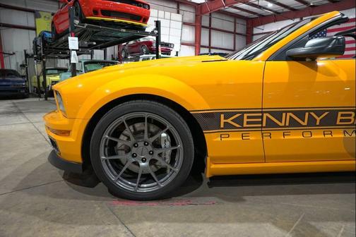 Orange 2007 Ford Mustang GT Premium