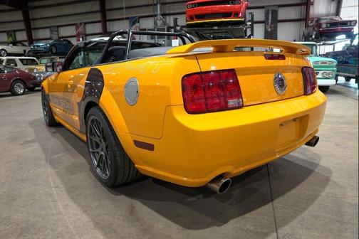 Orange 2007 Ford Mustang GT Premium