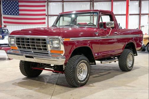 Burgundy 1979 Ford Bronco Ranger XLT