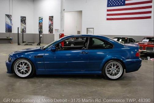 Topaz Blue 2003 BMW M3 Base