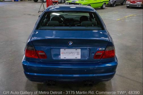 Topaz Blue 2003 BMW M3 Base