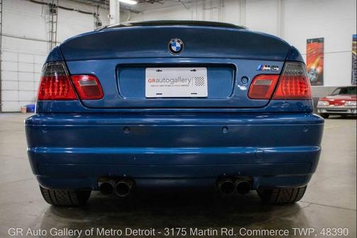 Topaz Blue 2003 BMW M3 Base