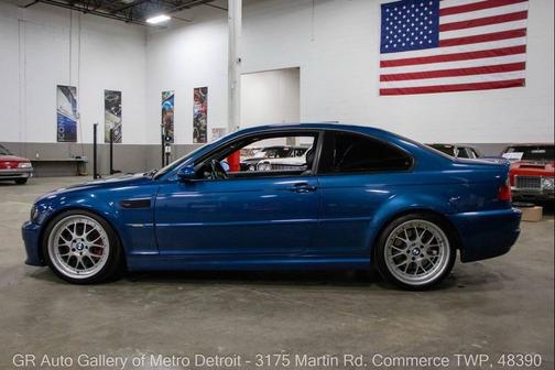 Topaz Blue 2003 BMW M3 Base