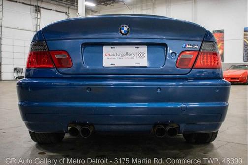Topaz Blue 2003 BMW M3 Base