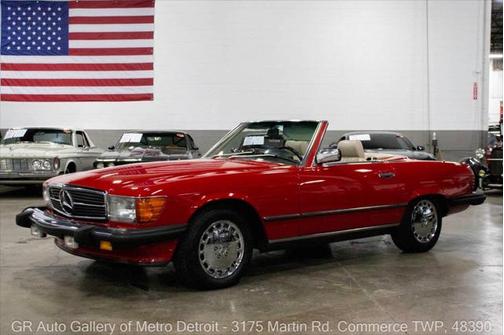 1986 Mercedes-Benz S-Class 560 SL 2dr Convertible