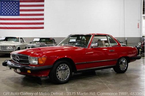 1986 Mercedes-Benz S-Class 560 SL 2dr Convertible