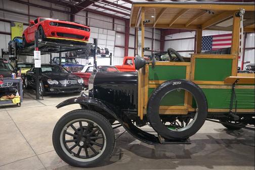 Green 1922 Ford Model T