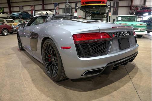 Florett Silver Metallic/Black Roof 2018 Audi R8 5.2 V10