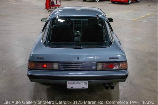Rhyl Blue Metallic 1985 Mazda RX-7 GS 2dr Hatchback