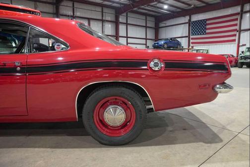 Red 1969 Plymouth Barracuda Formula S