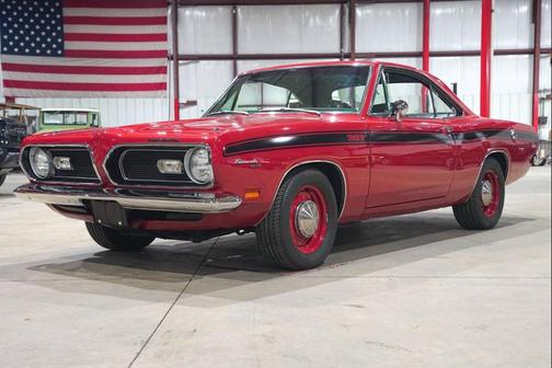 Red 1969 Plymouth Barracuda Formula S