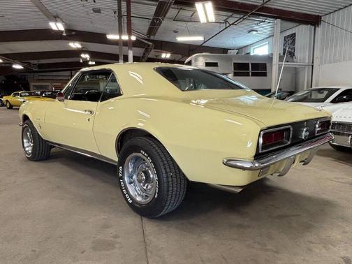 Yellow 1967 Chevrolet Camaro SS