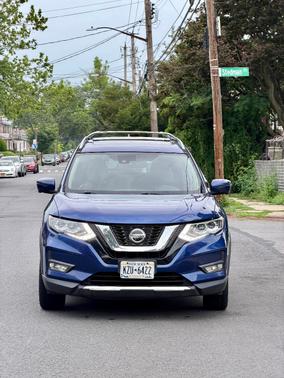 Blue 2018 Nissan Rogue SL
