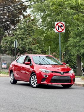 Red 2016 Toyota Corolla LE