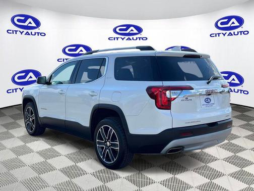 White Frost Tricoat 2023 GMC Acadia AWD SLT