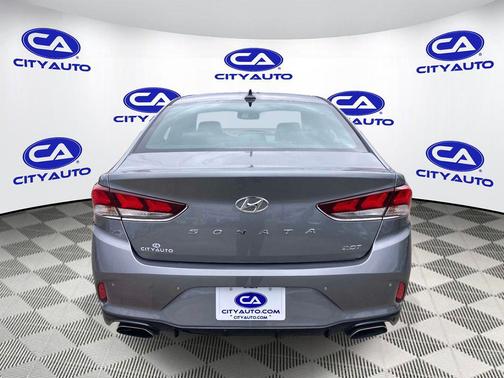 Machine Gray 2018 Hyundai SONATA Limited 2.0T