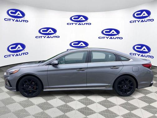 Machine Gray 2018 Hyundai SONATA Limited 2.0T
