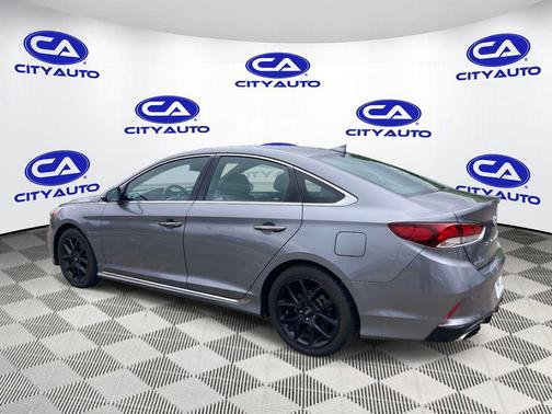 Machine Gray 2018 Hyundai SONATA Limited 2.0T