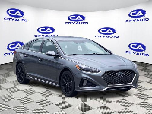 Machine Gray 2018 Hyundai SONATA Limited 2.0T