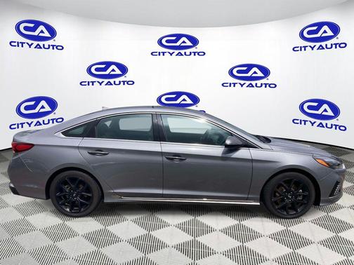 Machine Gray 2018 Hyundai SONATA Limited 2.0T