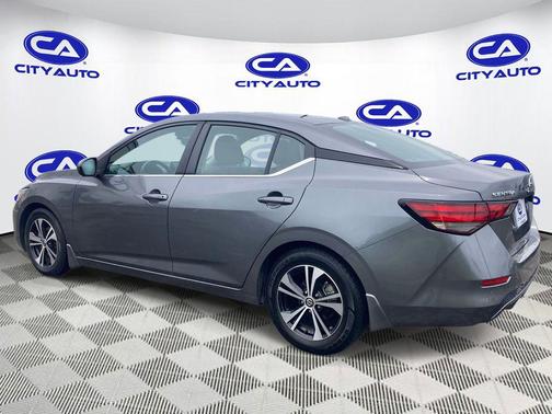 Gun Metallic 2021 Nissan Sentra SV