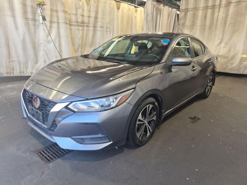 Gun Metallic 2021 Nissan Sentra SV
