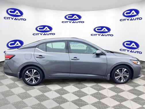 Gun Metallic 2021 Nissan Sentra SV