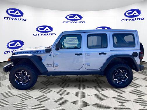Silver Zynith Clearcoat 2023 Jeep Wrangler 4xe Rubicon