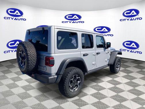 Silver Zynith Clearcoat 2023 Jeep Wrangler 4xe Rubicon