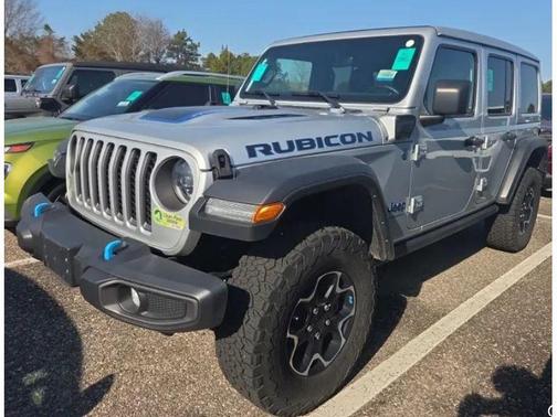 Silver Zynith Clearcoat 2023 Jeep Wrangler 4xe Rubicon