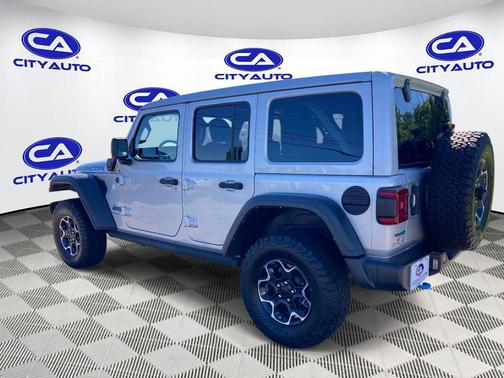 Silver Zynith Clearcoat 2023 Jeep Wrangler 4xe Rubicon