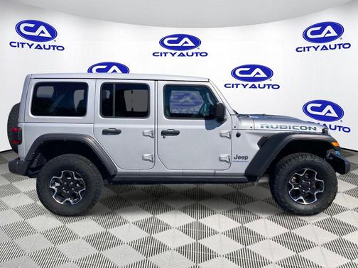 Silver Zynith Clearcoat 2023 Jeep Wrangler 4xe Rubicon