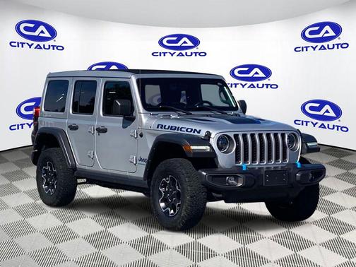 Silver Zynith Clearcoat 2023 Jeep Wrangler 4xe Rubicon