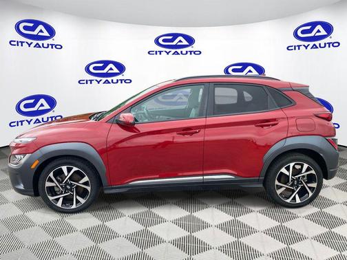 Pulse Red 2022 Hyundai KONA Limited